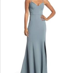 Jenny Yoo Whipped Apricot Reese dress- size 4